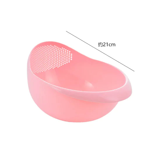 Plastic Fruit And Vegetable Draining Basket