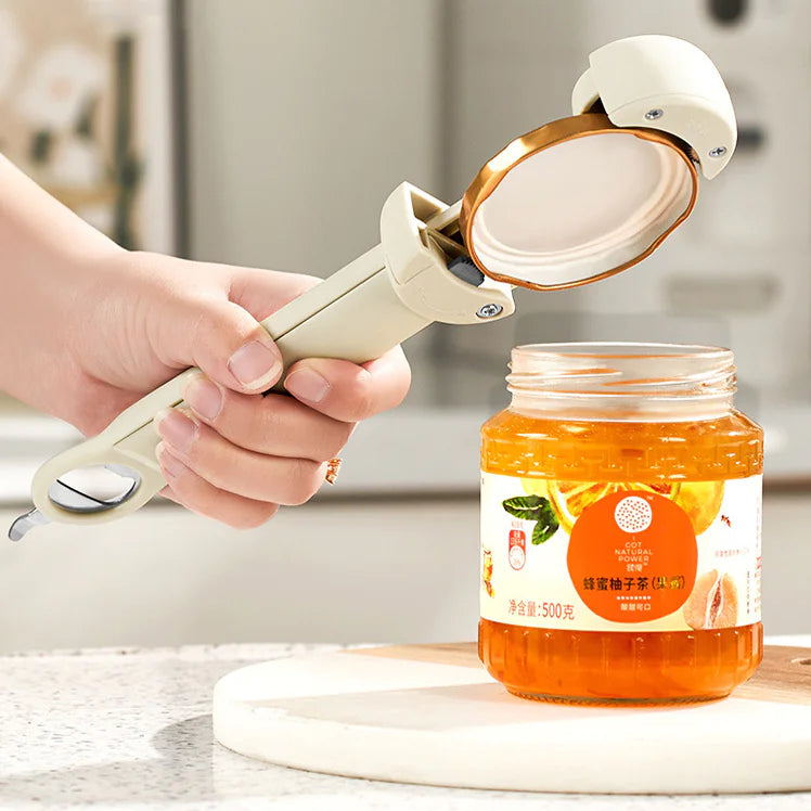 Stainless Steel Power-Grip Jar Opener
